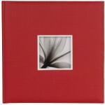 Dörr Fotóalbum ablakos beragasztós 34x34cm 30 lap / 60 oldal piros (880313)