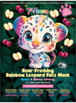 7th Heaven Rainbow Leopard arcmaszk - 1 db
