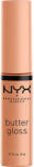 NYX Cosmetics Butter Gloss ajakfény, Fortune Cookie - 1 db
