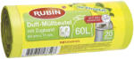 Rubin szemeteszsák füllel citrom illattal 60 liter - 20 db