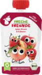 Freche Freunde Bio gyümölcspüré alma őszibarack eper 6 hónapos kortól - 100 g