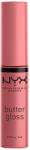 NYX Cosmetics Butter Gloss ajakfény /Tiramisu - 1 db