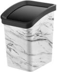 Özer Plastik Smart Click billenőfedeles szemetes Márvány mintás 12L (D082)