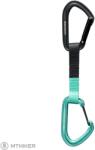 Black Diamond Hotforge Hybrid Quickdraw expressz, 12 cm, clean green
