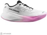 Salomon AERO BLAZE 3 női futócipő, white/black/cyclamen (UK 5.5)