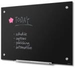 Showdown Displays SCRITTO® Írható üvegtábla 90 x 60 cm, fekete