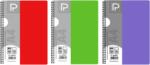 PAPERLAND Caiet A4 cu spira Paperland, 100 file, 70g/mp, dictando, coperta plastic, Diverse culori (PP-24800033)