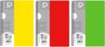 PAPERLAND Caiet A4 cu spira Paperland, 100 file, 70g/mp, matematica, coperta plastic, Diverse culori (PP-24800032)