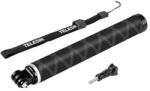 TELESIN 90cm Akciókamera Carbon-Fiber Monopod - Szuper Hosszú Szénszálas Teleszkópos Selfie Bot