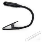 Kikkerland BL13-BK-EU csiptetős újratölthető fekete LED-es olvasólámpa