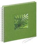 PAGNA Nature Palm 24x25cm szövet spirálos zöld fotóalbum - digitalko
