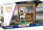 COBI Puzzle Cobi Klocki Set de Construit Cobi, Batalia lui Napoleon de la Moscova, 145 piese, mini diorama, figurina Napoleon, 160x90x135mm (COBI-20091) Puzzle