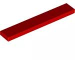 LEGO® 6636c5 - LEGO piros csempe 1 x 6 méretű (6636c5)