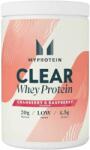 Myprotein Clear Whey Protein, merișor și zmeură, 500 g, Myprotein