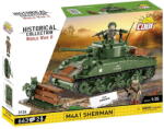 COBI Puzzle Cobi Klocki Set de Construit M4A1 Sherman, 663 piese (COBI-3126) Puzzle