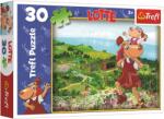 Trefl Puzzle Trefl din 30 piese - Lotte la plimbare (18279) Puzzle