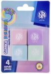 Astra Radír ASTRA pasztell 4 darab/bliszter 403022028 (403022028)