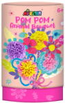 Mg Dystrybucja Jucarie creativa MG DYSTRYBUCJA Set creativ Pom Pom - buchet flori, Avenir (CH231928)