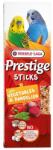 Versele-Laga Prestige Sticks - 2 zöldséges és gyermekláncfűves rúd kis papagájoknak, 60 g