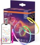 OSRAM Flex Magic RGB okos LED szalag, Wi-Fi (2, 4 GHz), távirányítóval, 15, 5 W, szabályozható fényerő, minden szegmens külön szabályozható, IP20, 3 m, kompatibilis a Smart+ alkalmazással