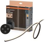 OSRAM LED szalag és távirányító csomag, reflektorokhoz 29W, 260lm, meleg fény (3000K), konnektoros tápegység, hossz 2600mm, magasság 10mm, IP20, Fekete