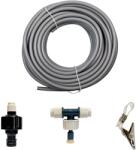 RURIS 5815 terasz locsoló készlet/rendszer, áramlási sebesség 9 - 19 l/perc, 8 forgó fúvóka, nyomás 2 - 4 bar, tartalma: 8 fúvóka + 8 függesztőbilincs + 8 csőbilincs + 1 adapter (58150kit25a)