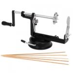 Brunbeste Spirálvágó készülék, Barna, Burgonya számára, Rozsdamentes acél, Fekete, Ezüst