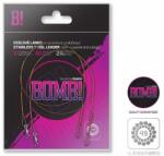 Delphin Steel Leader BOMB! with Swivel and Loop 60cm/14kg 2x