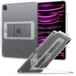 Spigen airskin hybrid szilikon tabletvédő, ütésállóság, műanyag hátlap, kitámasztó, ceruza tartó, átlátszó, kompatibilis: Apple IPAD Air 13, 2025, / IPAD Pro 12.9, 2018, / IPAD Air 13, 2024 (ACS05449)