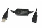 LogiLink USB extension cable - USB to USB - 10 m