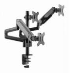 Gembird Desk frame for 3 monitors - adjustable 17-32inch load up to 7kg