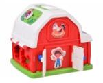 Jokomisiada Interactive educational house farm blocks animal sounds sorter ZA5956