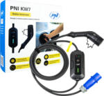 PNI Incarcator portabil PNI KW7 32A, 7.4KW, pentru masini electrice, 230V, monofazat, cablu Type 2 si conector 5 pini IEC62196, cu temporizare (pni-kw7)