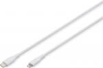 ASSMANN Cablu Digitus by Assmann AK-600110-020-W USB-C 2.0 male - Lightning male 2m White (ak-600110-020-w)