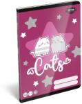 LIZZY Füzet sima LIZZYSULI A/5 32 lapos 20-32 Kittok Stars Purrfect (7500172002) - vectraline