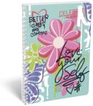 LIZZYSULI Spirálfüzet kockás LIZZYSULI A/4 70 lapos Cornell Love (7500163002) - vectraline