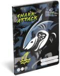 LIZZY Füzet kockás LIZZYSULI A/5 32 lapos 27-32 Shark Attack (7500171007) - vectraline