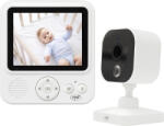 PNI Video Baby Monitor PNI BM280 ecran 2.8 inch wireless 2.4 GHz senzor temperatura VOX vedere nocturna functie zoom cantece de leagan (pni-bm280) Aparat supraveghere bebelus