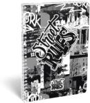 LIZZYSULI Spirálfüzet kockás LIZZYSULI A/4 70 lapos Street Rules (7500163003) - vectraline