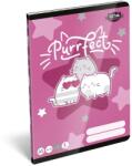 LIZZY Füzet vonalas LIZZYSULI A/5 32 lapos 16-32 2. osztályos Kittok Stars Purrfect (7500168002) - vectraline