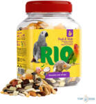 RIO Gyümölcs és Mag Mix Nagy és Óriáspapagájnak 160 g - topdogmarket