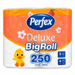 Perfex Deluxe toalettpapír 3 rétegű barack illat - 4 tekercs