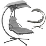 Homelux Kerti függőfotel-nyugágy, szürke (PH006_DARK_GREY) - leziter