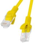 Lanberg Cablu UTP Lanberg PCU6-10CC-0025-Y, CAT. 6, 0.25m (Galben) (PCU6-10CC-0025-Y)