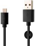 FIXED Cablu lung de date si incarcare Fixed cu conectori USB/USB-C, USB 2.0, 2 metri, 20W, Negru (FIXD-UC2M-BK)