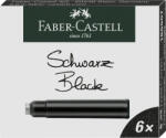 Faber-Castell Cartuse Cerneala Mici Negre 6 Buc cutie Faber-castell (FC185507)