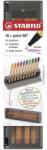 STABILO Tűfilc STABILO Point 88 10 darabos hordozható asztali tartóban (8810-5) - tonerpiac