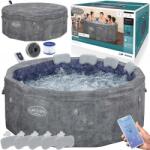 Bestway Lay-Z-Spa Carrara AirJet 6 hidromasszázs 4-6os WiFi alkalmazás 6001V (6001V)