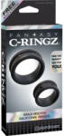 Pipedream - Fantasy C-Ringz Max-Width Silicone Rings Black