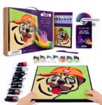 OKTO Kreatív agyagfestő készlet "Bulldog" 29x29 cm 5+ éves gyermekeknek Komplett (W051108)